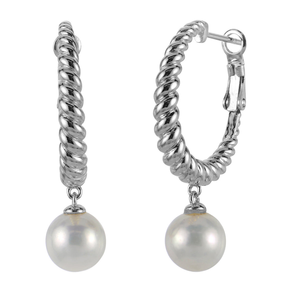 Sterling Silver Freshwater Pearl Earring