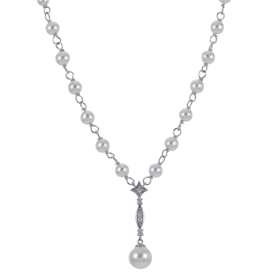 Sterling Silver Freshwater Pearl Necklace