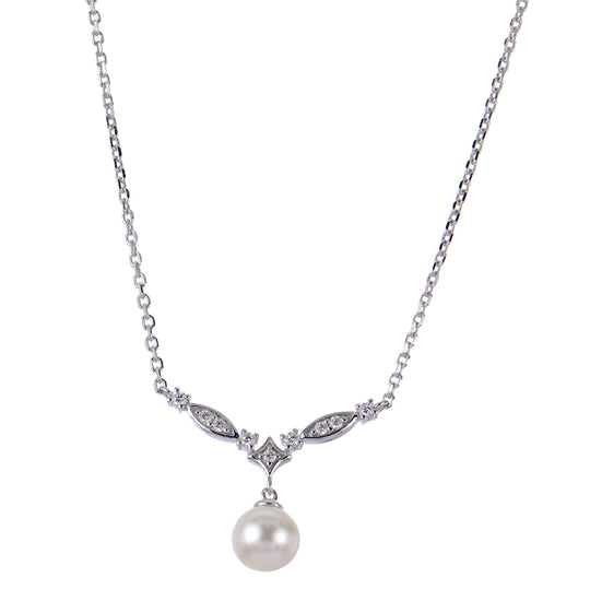 Sterling Silver Freshwater Pearl Necklace