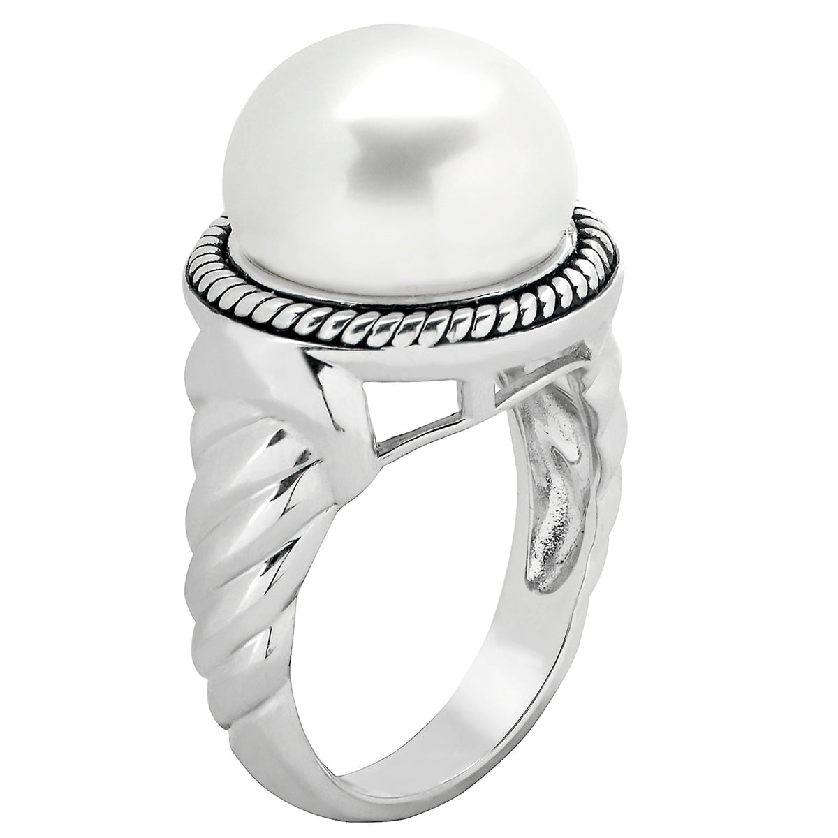 Sterling Silver Freshwater Pearl Ring