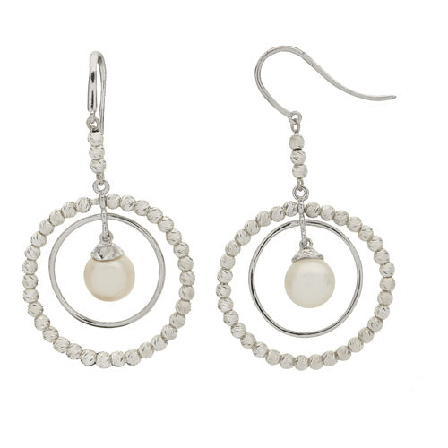 Sterling Silver Freshwater Earring