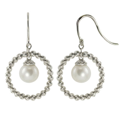 Sterling Silver Freshwater Earring