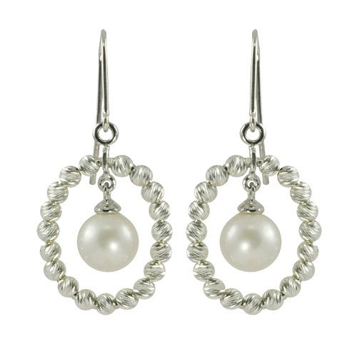 Sterling Silver Freshwater Earring