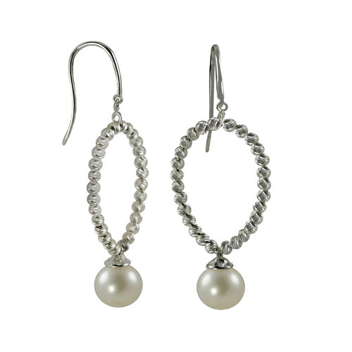 Sterling Silver Freshwater Earring