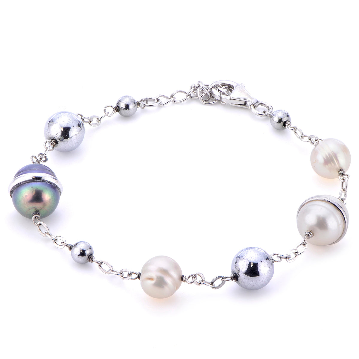 Sterling Silver Freshwater Pearl Bracelet