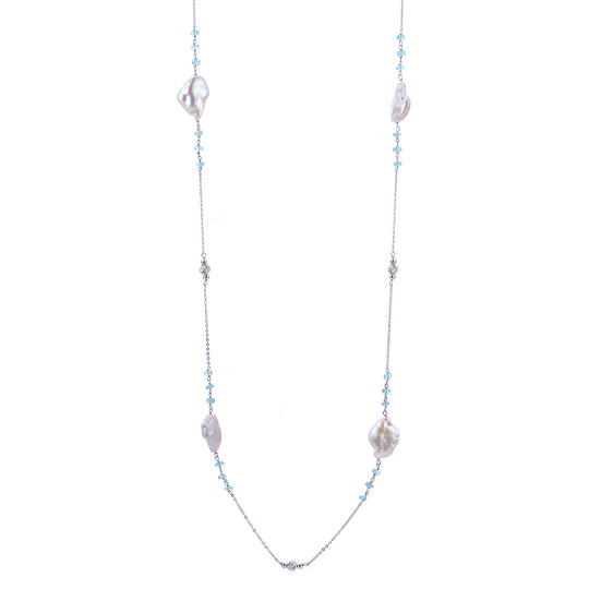 Sterling Silver Freshwater Pearl Necklace