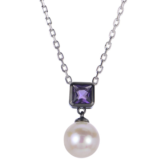 Sterling Silver Freshwater Pearl Necklace