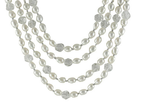 Sterling Silver Freshwater Pearl Necklace