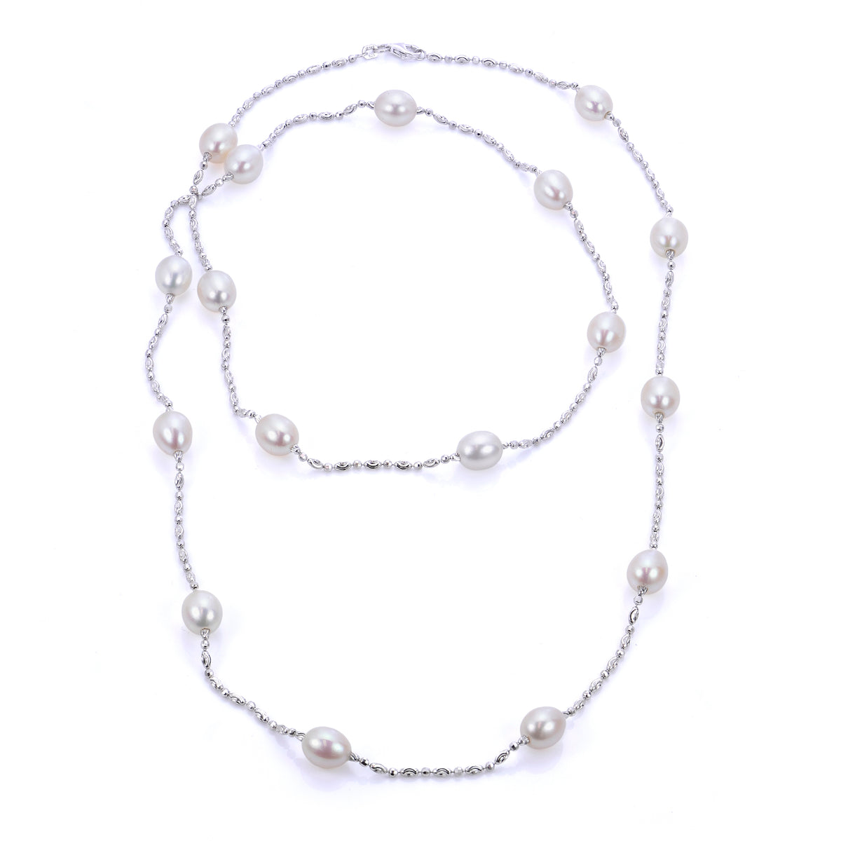 Sterling Silver Freshwater Pearl Necklace
