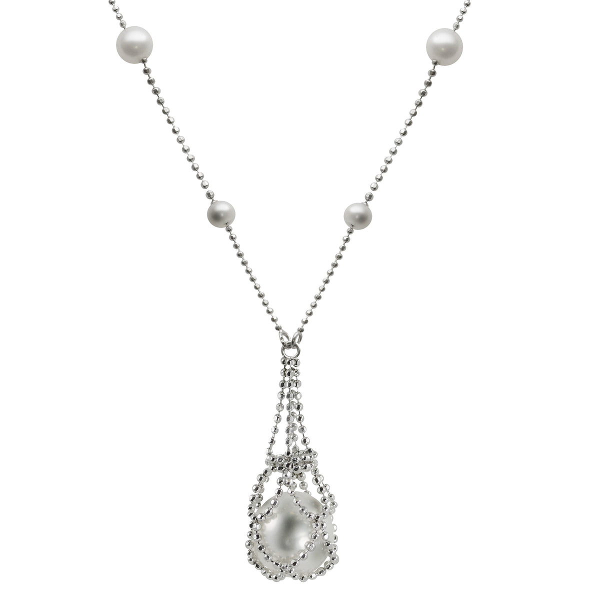 Sterling Silver Freshwater Pearl Necklace