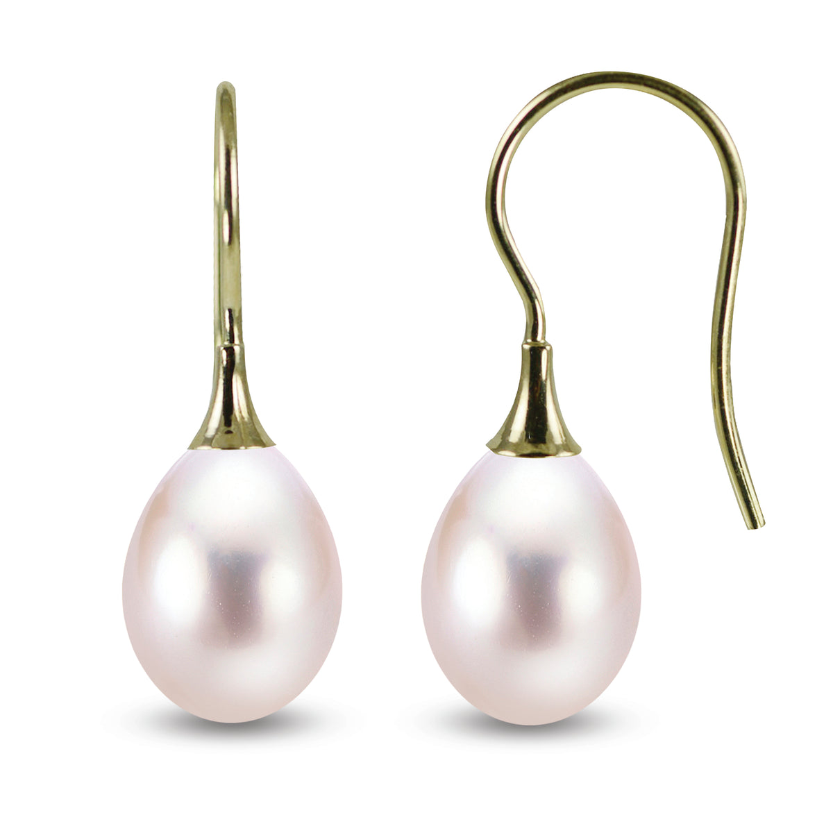 14KT Yellow Gold Freshwater Pearl Earring