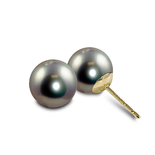 14KT Yellow Gold Freshwater Pearl Earring